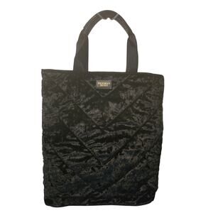 Victoria Secret Black Velvet Long Line Women's Bag Purse